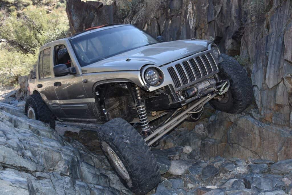 jeep liberty off-roading