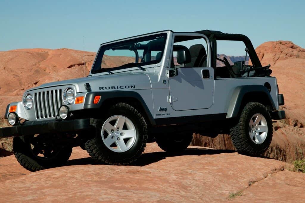 Old Jeep Rubicon